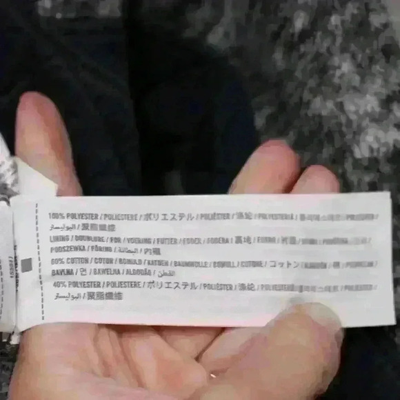 ABERCROMBIE Sweatshirt Fleece Quilted Gray Pullover Jacket Snap Neck Women Large - Picture 7 of 10